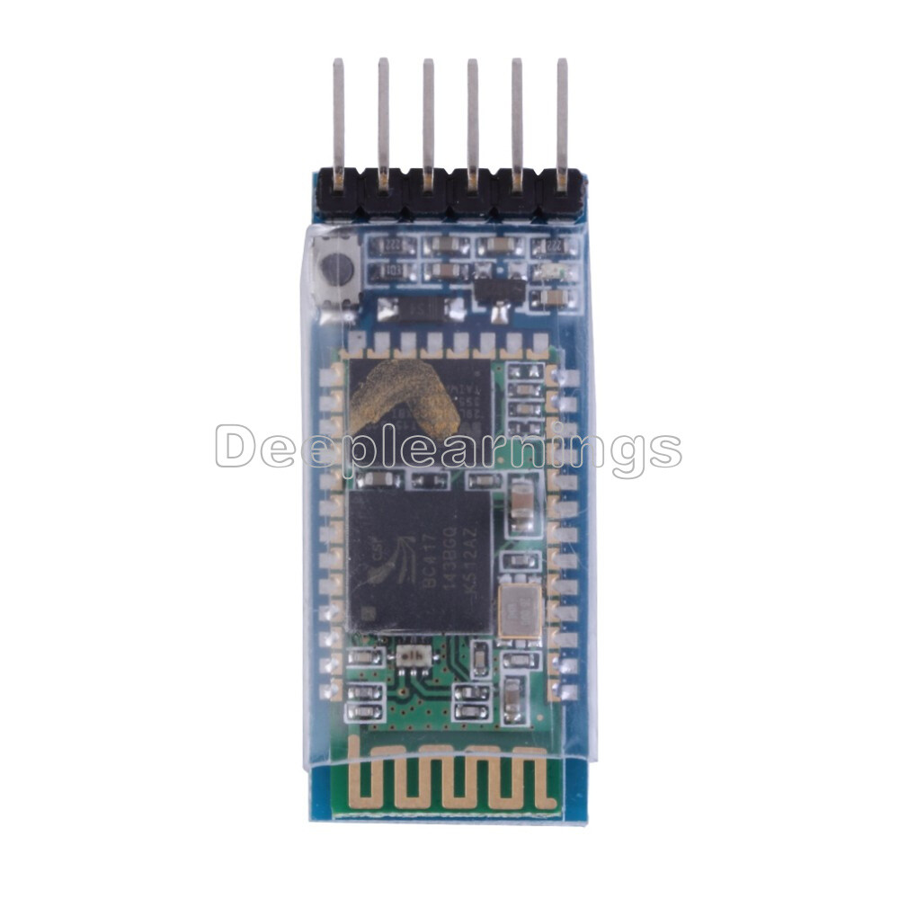 Wireless Serial 6 Pin Bluetooth RF Transceiver Module HC-05 RS232 Master Slave