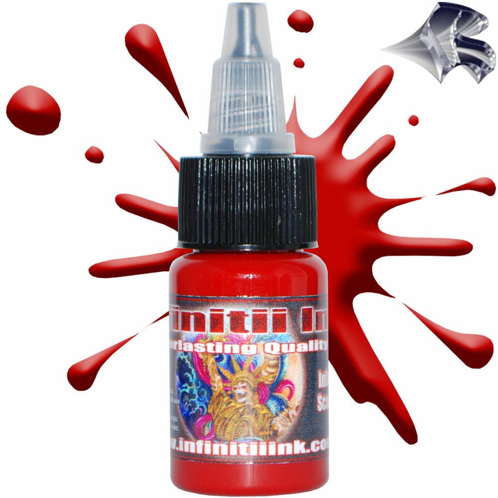 Infinitii Scarlet Red Tattoo Ink 1/2oz