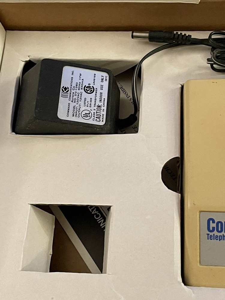 Command Communications Comshare 550 Telephone Line Sharing Device 1993 Vintage