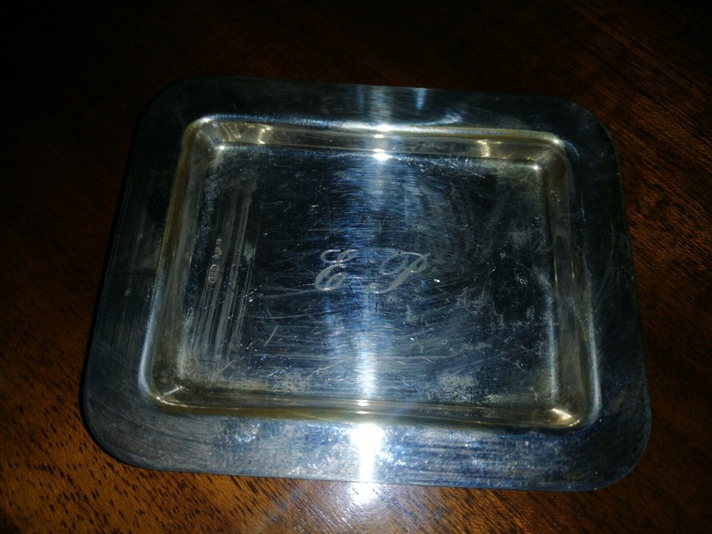 Solid Silver 800 Salt Pepper Crystal