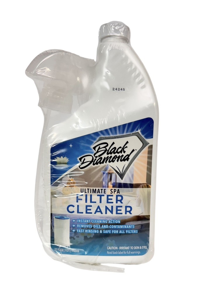 Black Diamond Stoneworks Ultimate Spa Filter Cleaner Fast-Acting 32 Fl. Oz. 1 Qt