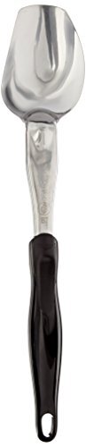 Vollrath 64136 Black Handled 3-Sided Solid 13.3" Basting Spoon