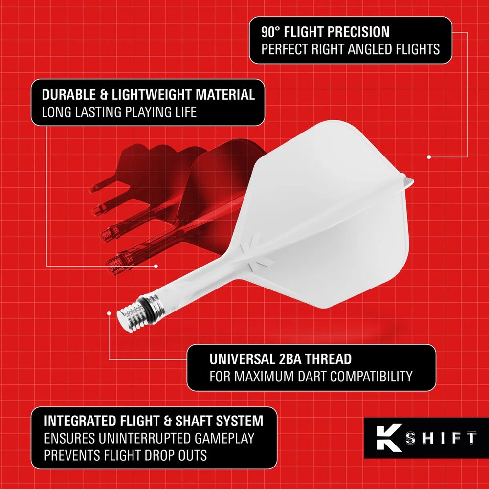 Target K-Shift Flight System No. 2 Medium White