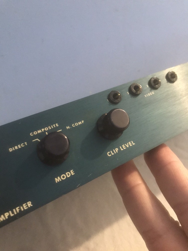 GRASS VALLEY California Model 711B Processing Amp Amplifier UNTESTED