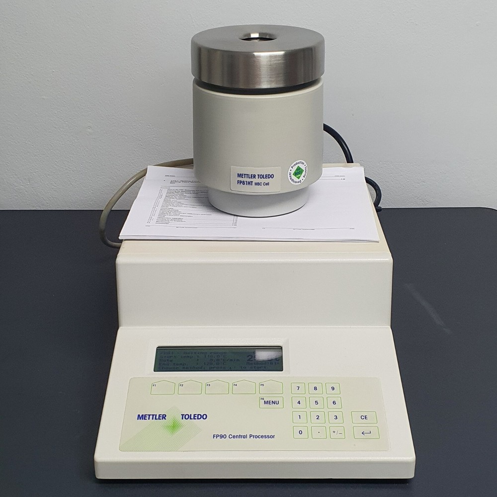 Mettle FP81: Melting Point and Range, Cloud and Boiling Point determination