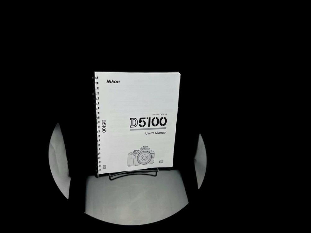 Nikon D5100 5100 Instruction Manual User Guide -92 Pages