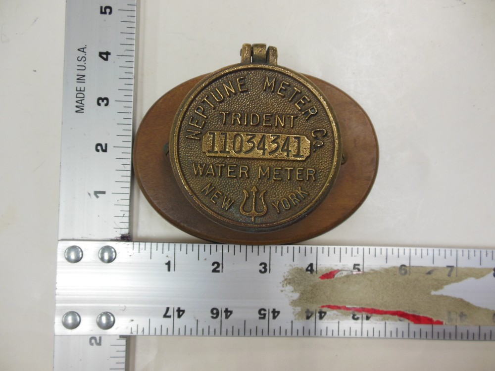 Neptune Meter Co. Water Meter Cap Desk Ornament