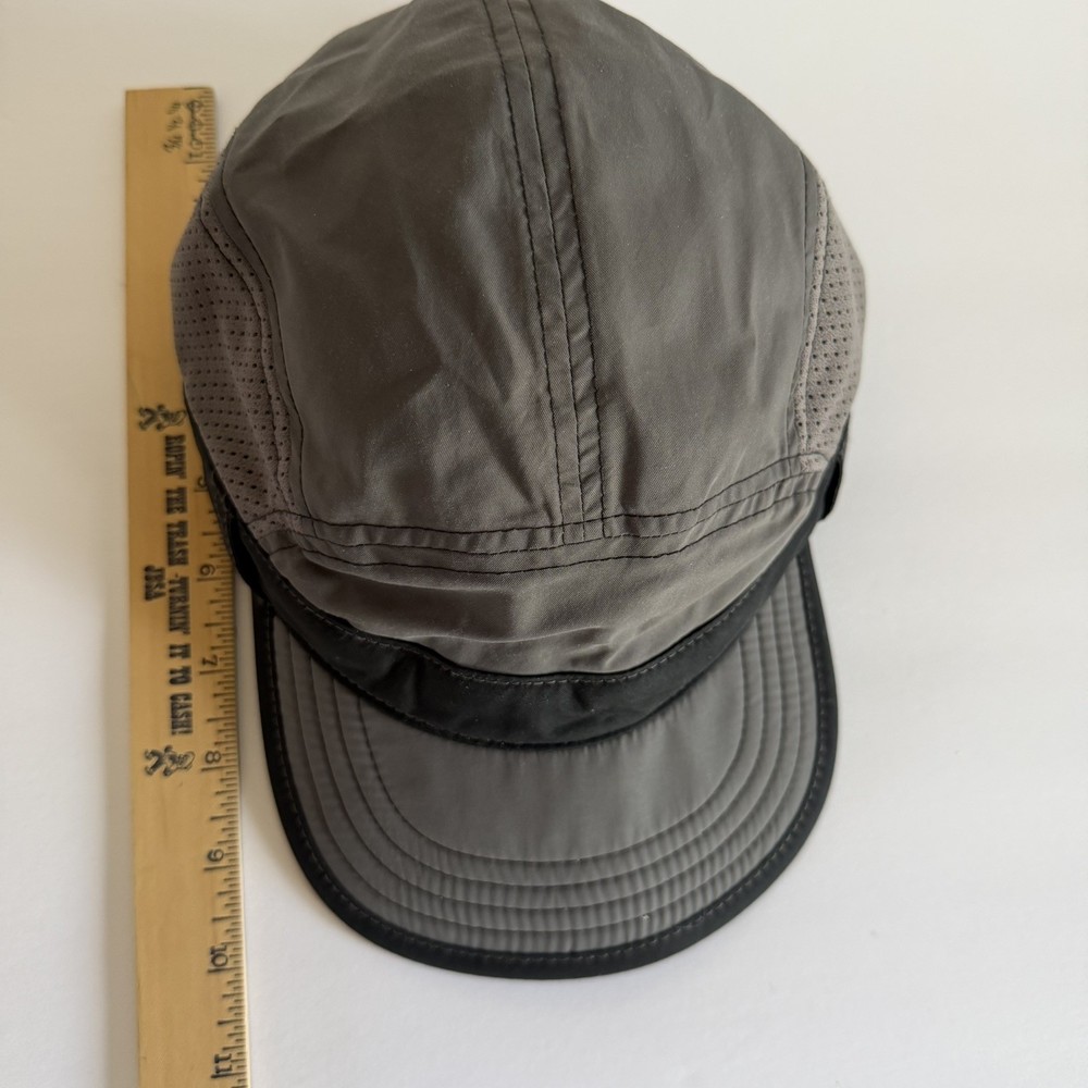Sunday Afternoons Running Baseball Cap Gray Adjustable Solid Pattern w/ Vents