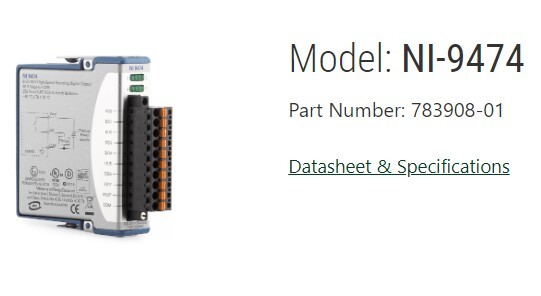 National Instruments NI-9474 Digital Output Module