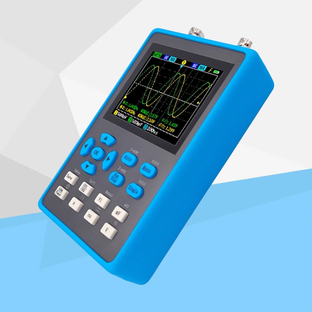 Dual Channel Handheld Oscilloscope DSO2512G 120M Bandwidth 500Ms Sampling Rate