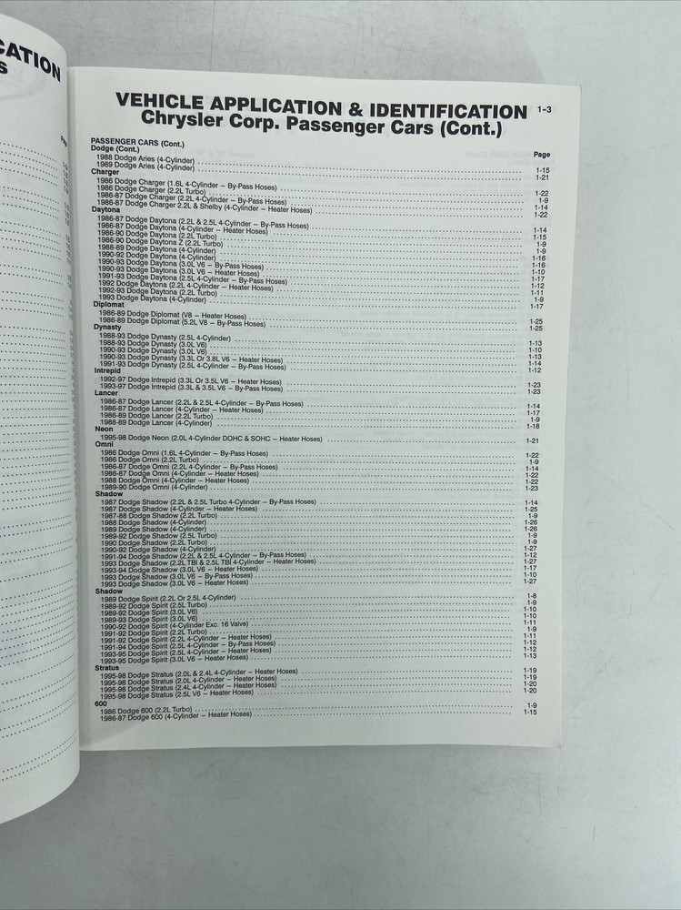 GoodYear Engineered Products Application Engineering Manual GM Honda Ford 2000