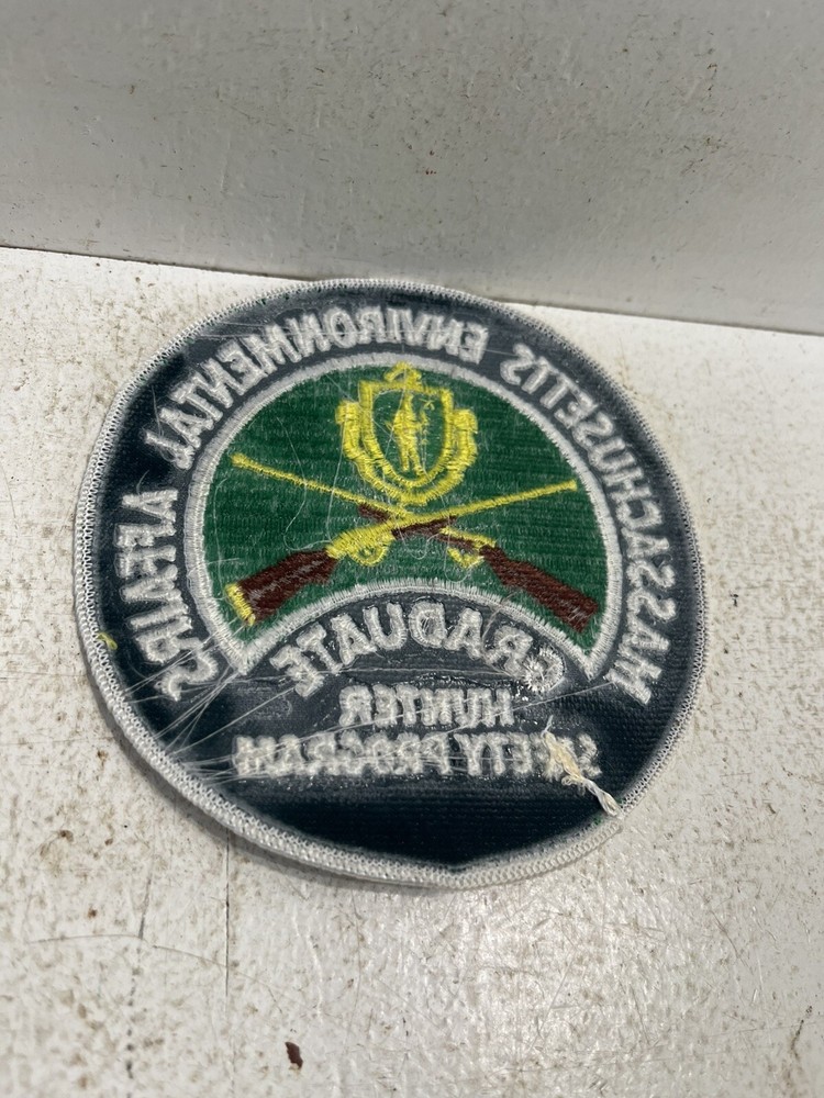 - Massachusetts Environmental Affairs Graduate Hunter Safety Program Patch