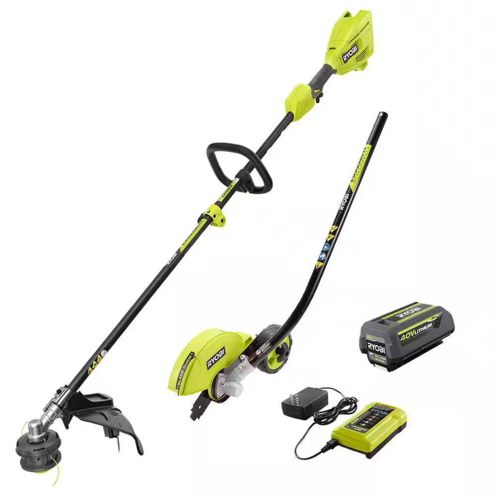 40V 15 In. Expand-It Cordless Battery Attachment Capable String Trimmer & Edger