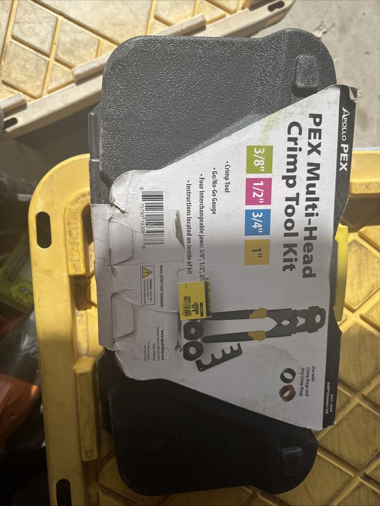 Apollo 69PTKH0015K Multi-Head PEX Crimp Tool Kit