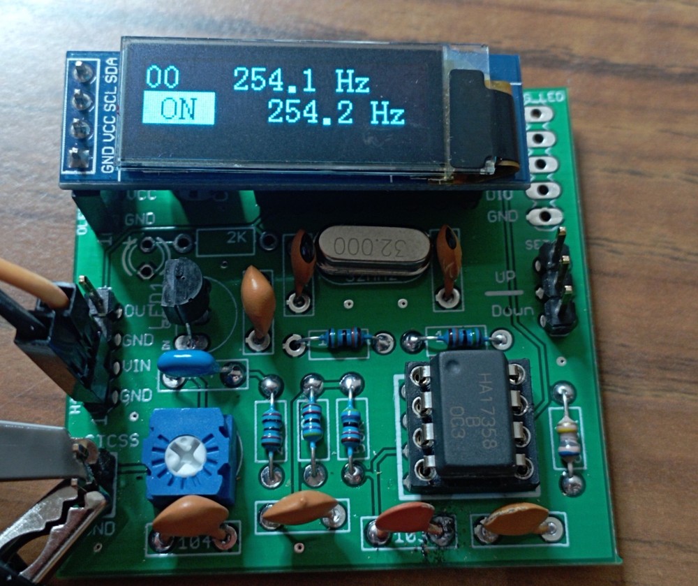 50 Tone CTCSS Decoder OLED Display with tone valid output pin