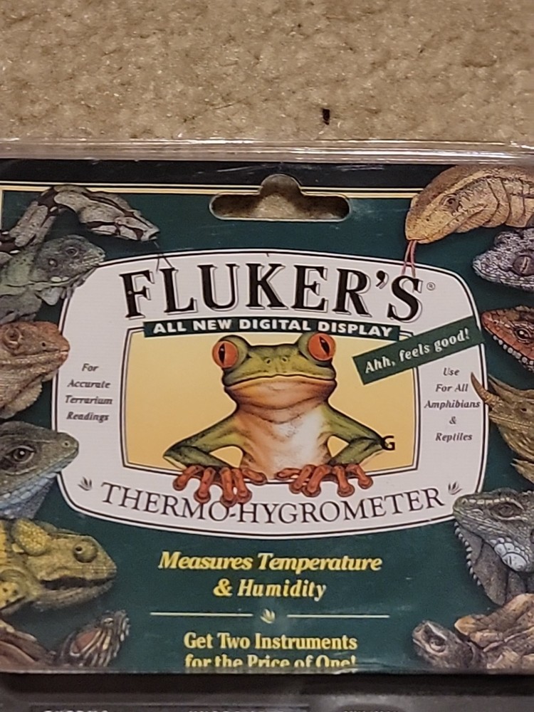 Flukers Digital Display Thermo Hygrometer Measure Temperature & Humidity