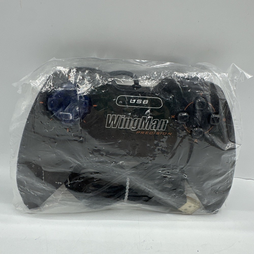 Vintage PC Controller NIB Logitech WingMan Precision Gamepad Sealed Pack New