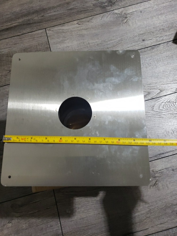 CAMPLUX 2.36'' Stainless Steel Wall Thimble for Indoor Gas Water Heater WT236