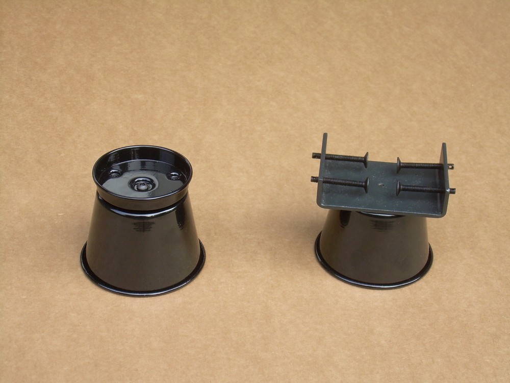 A Pair (2) of Steel Bed Risers