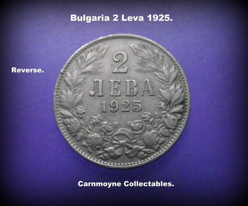 Bulgaria 2 Leva 1925.AH7486.