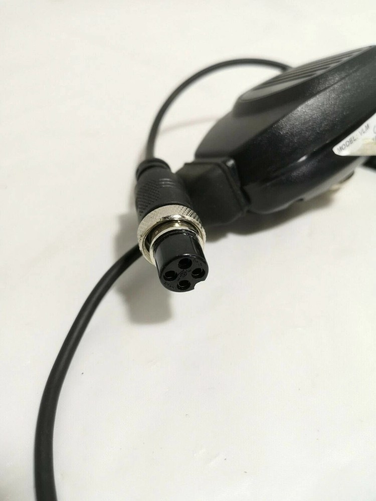 4 - Pin Model: VLM Two Way Microphone Side Push Button GOOD USED.