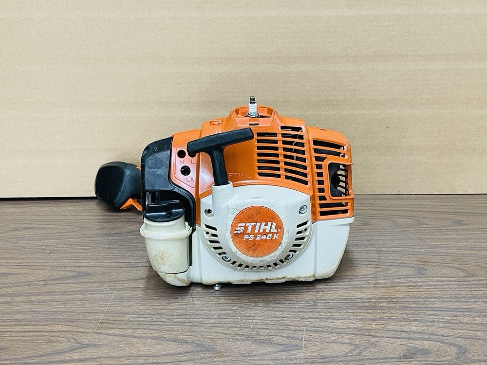 STIHL FS240R String Trimmer Powerhead & Throttle -NICE PROJECT READ NOTES 🛠️👍