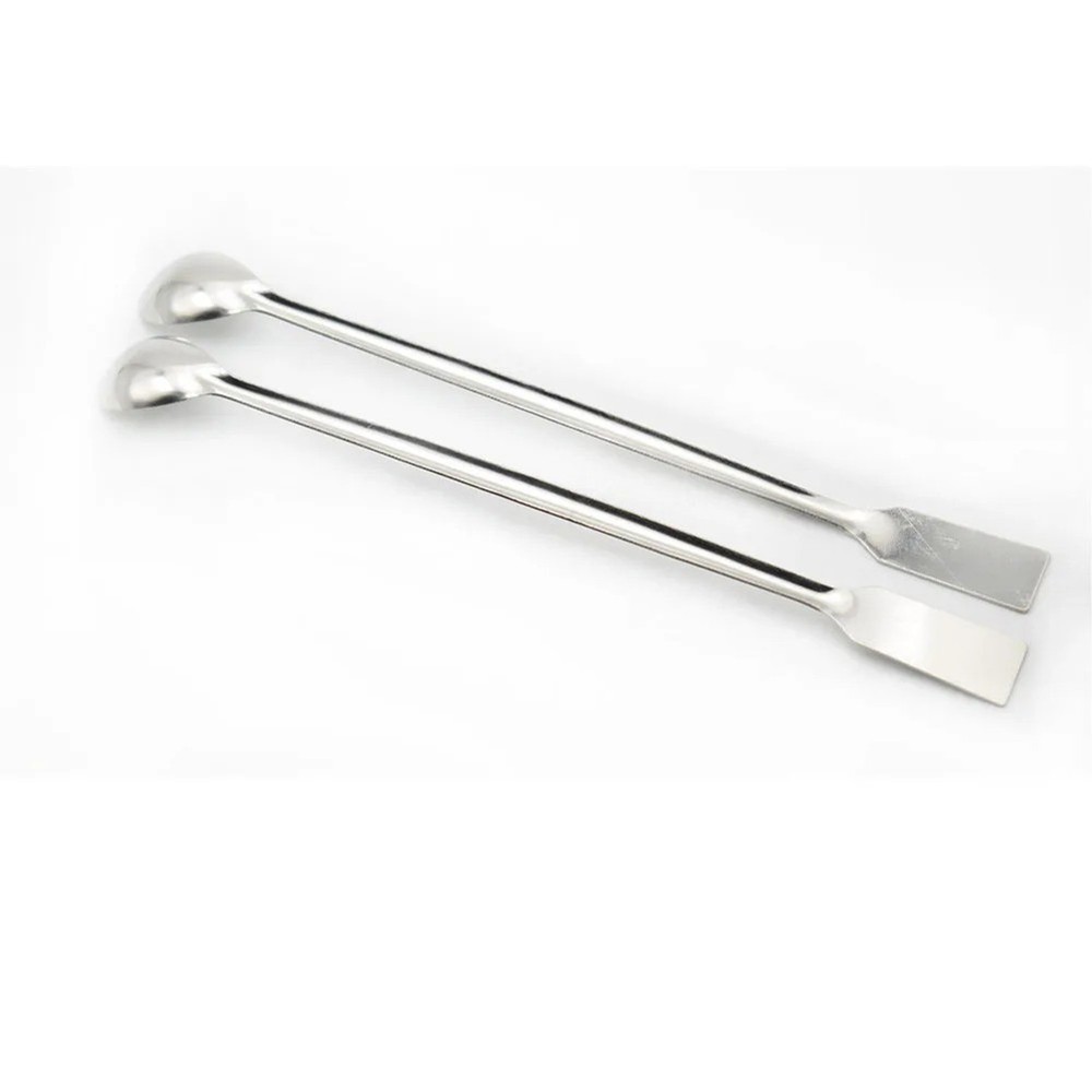 Lab Sampling Spoon Stainless Steel Effective Durable Material 200mm Stainless