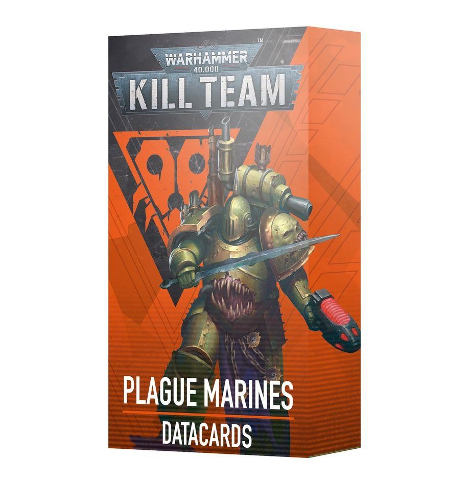 Warhammer 40k: Kill Team Datacards - Plague Marines (Eng)