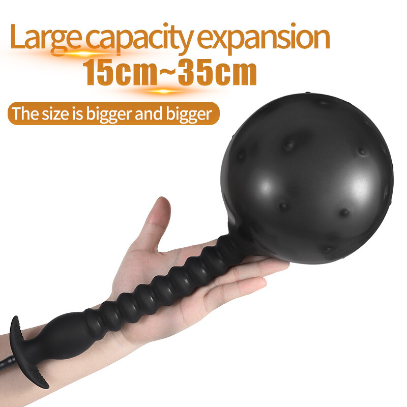 Silicone Spreader Dilator Expander Plug Inflatable Extreme Chastity for Couple