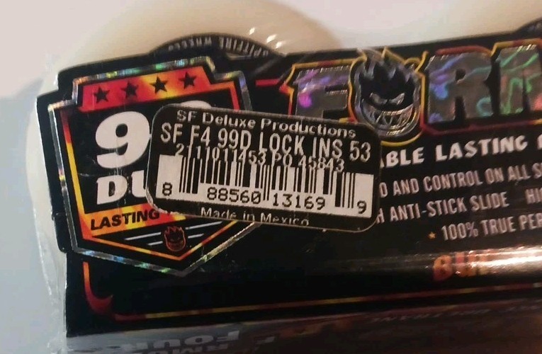 Spitfire Wheels 53mm 99A Lock Ins Formula Four