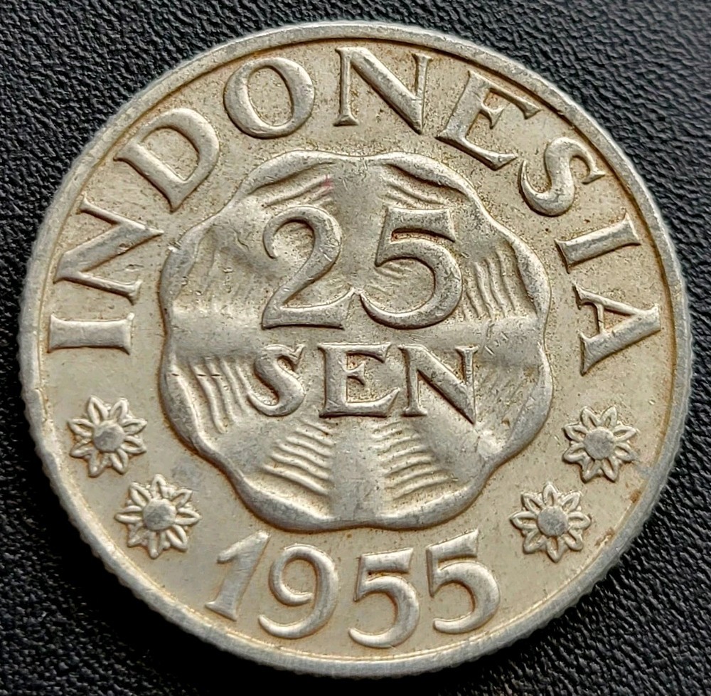 INDONESIA  1955  25 Sen