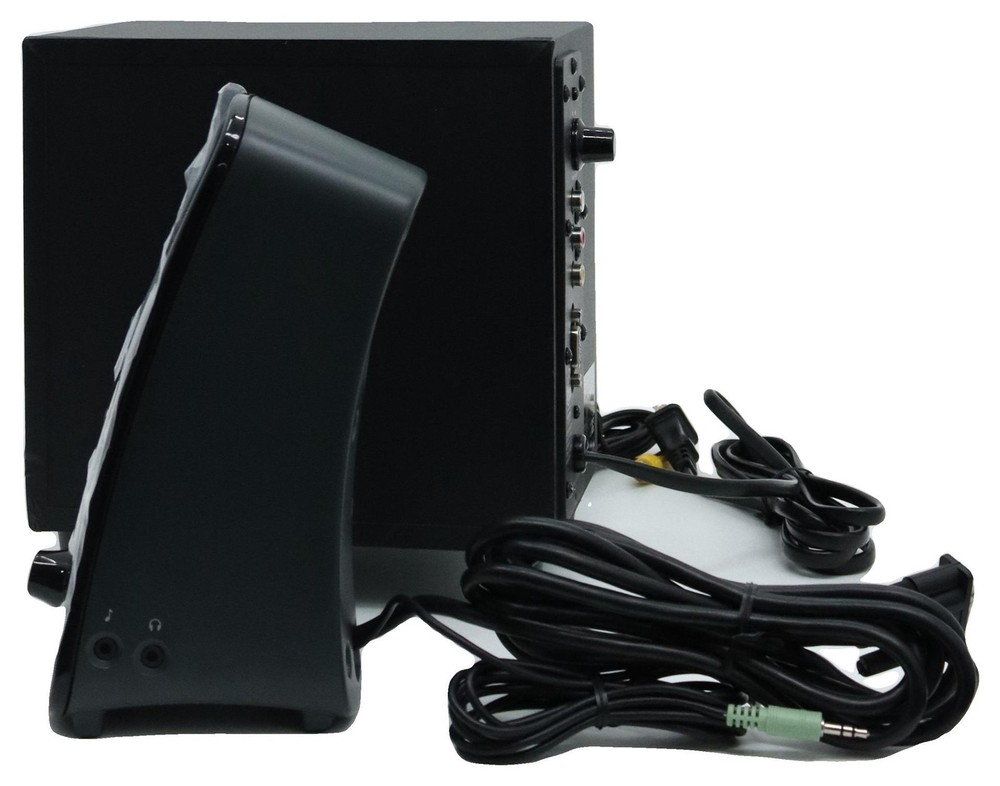 Logitech Speaker System Z323 with Subwoofer check image