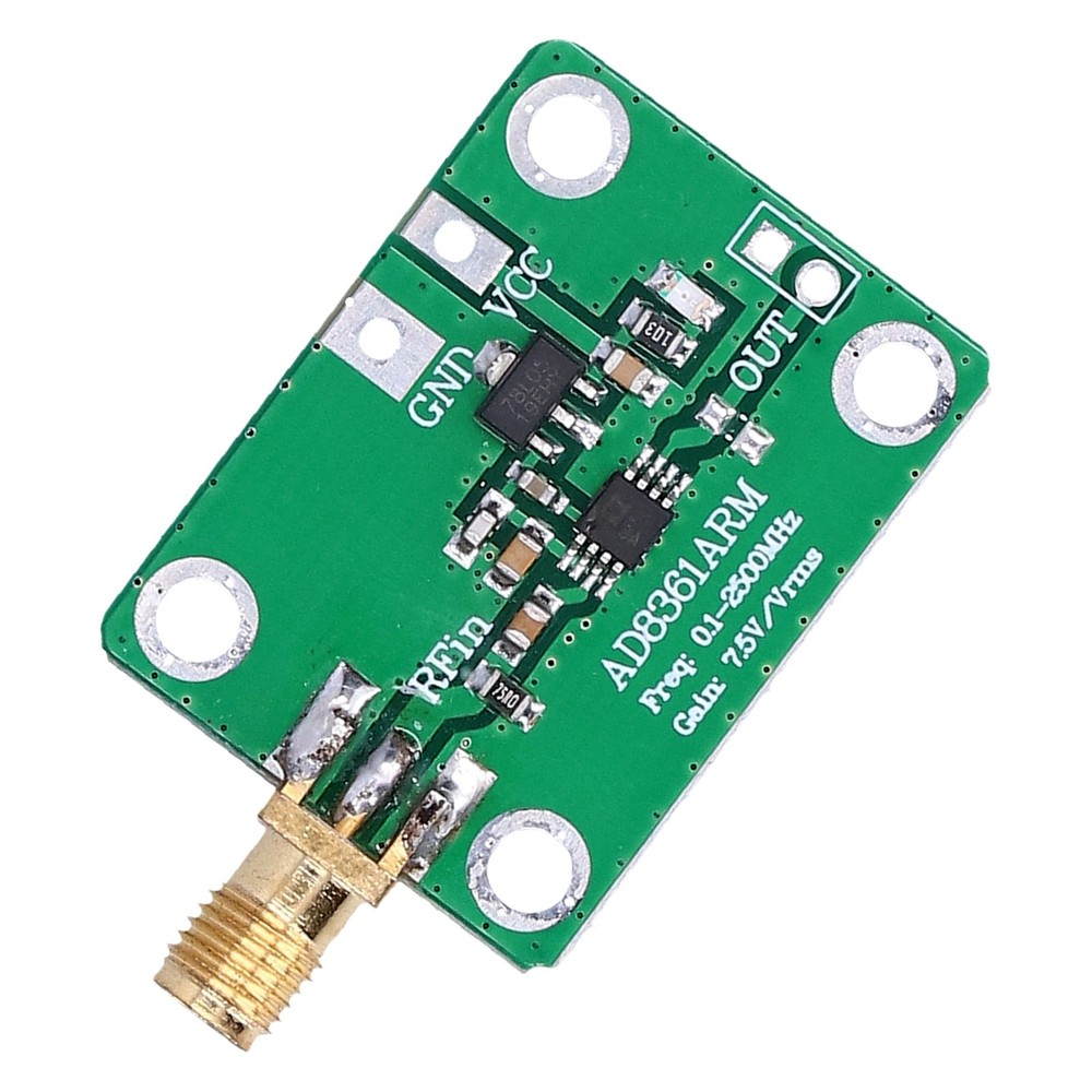 Frequency Detector Module RF Microwave AM Detection Board 0.1-2.5GHz Tool Part