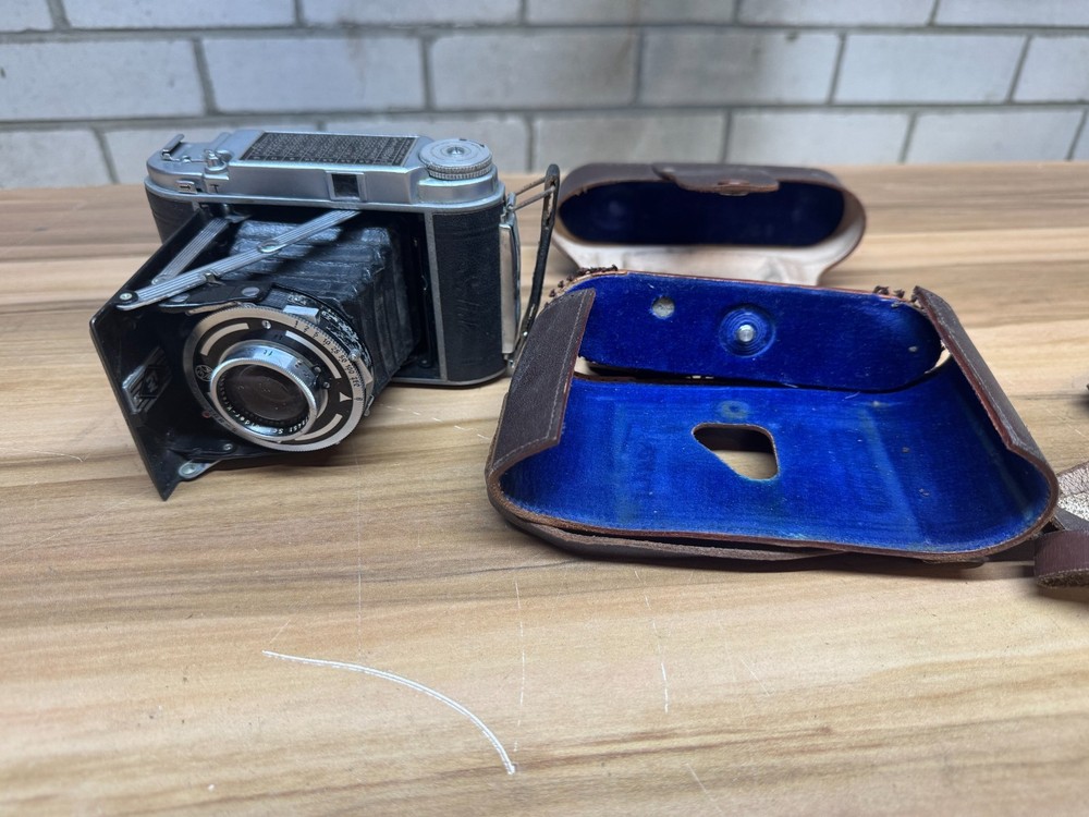 Franka Solida Shooting Classic Folding Camera w/ case Made in Germany US Zone