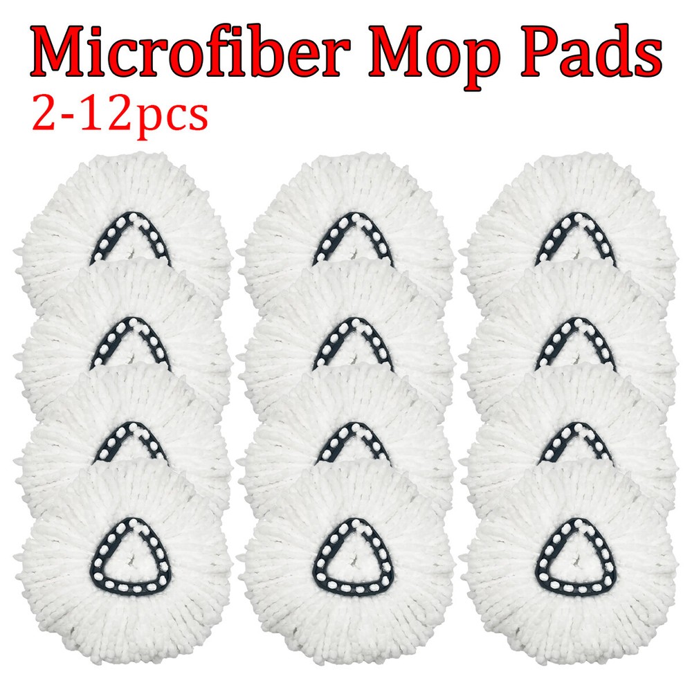 For O-Cedar Spin Mop Replacement Microfiber Mop Head Easy Clean Wring Refill