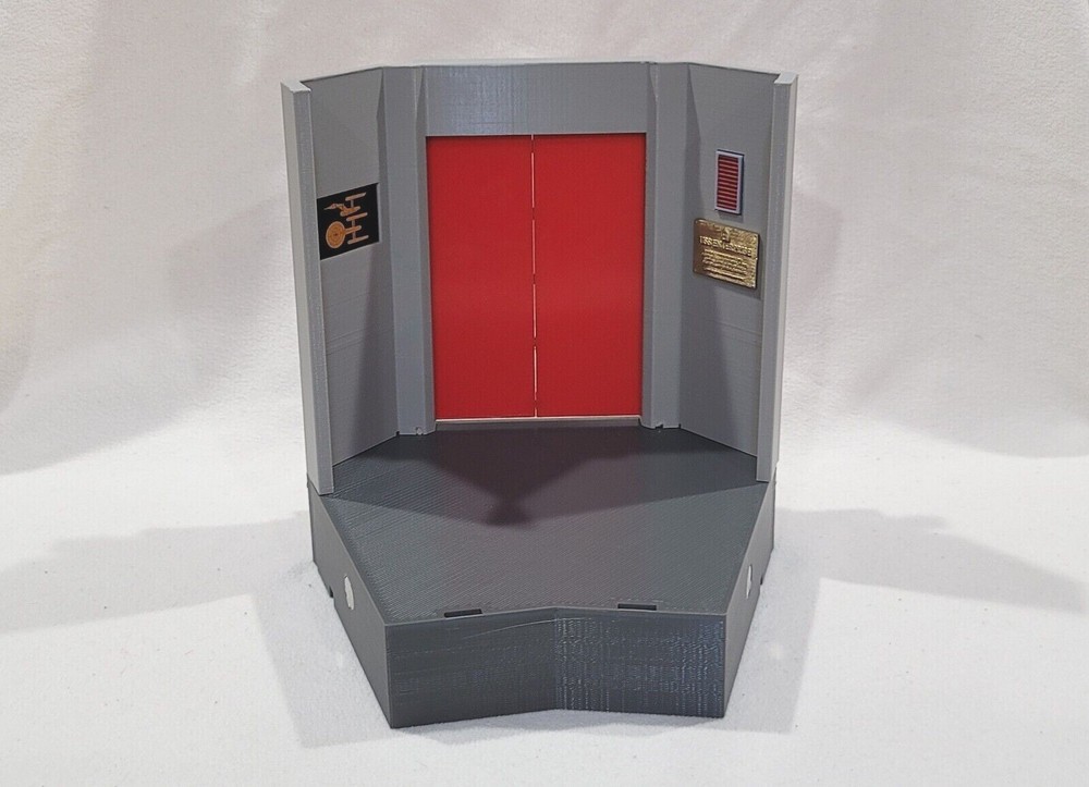 TOS Bridge Lit 4.75" Star Trek Playmates Figures