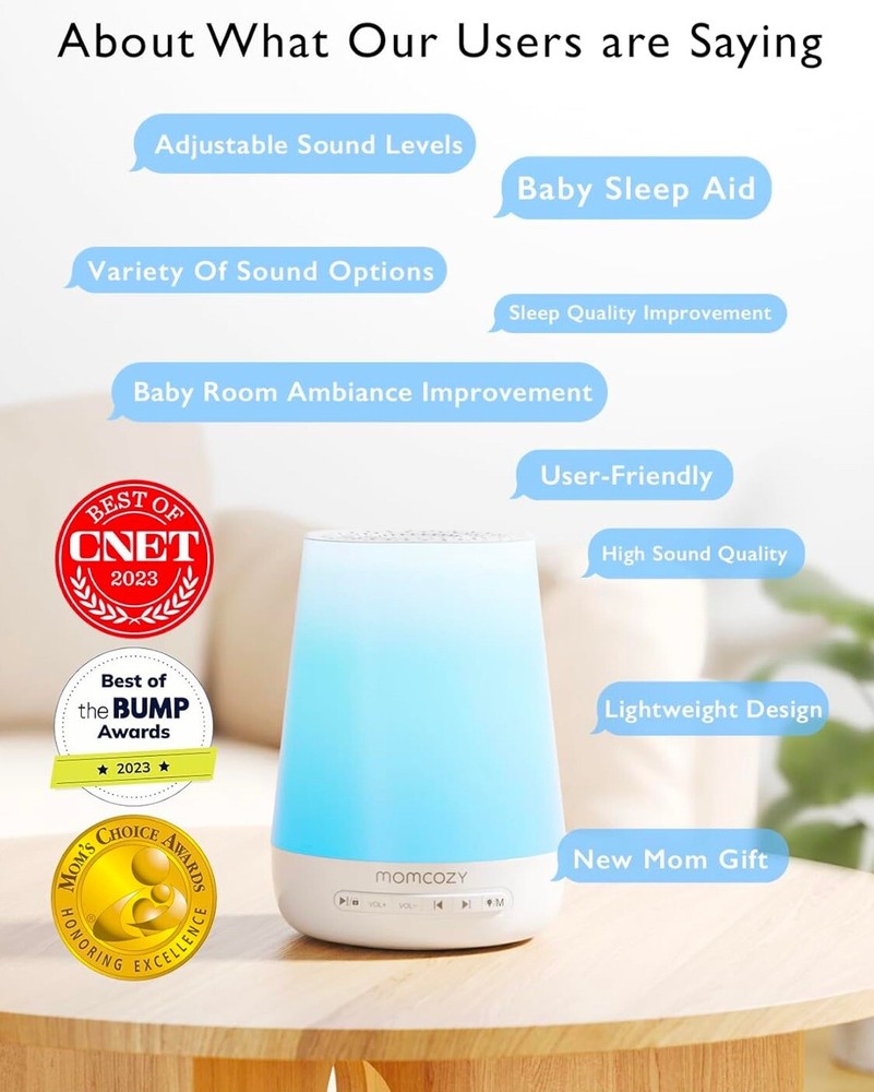 Brand New! Momcozy Smart White Noise Machine