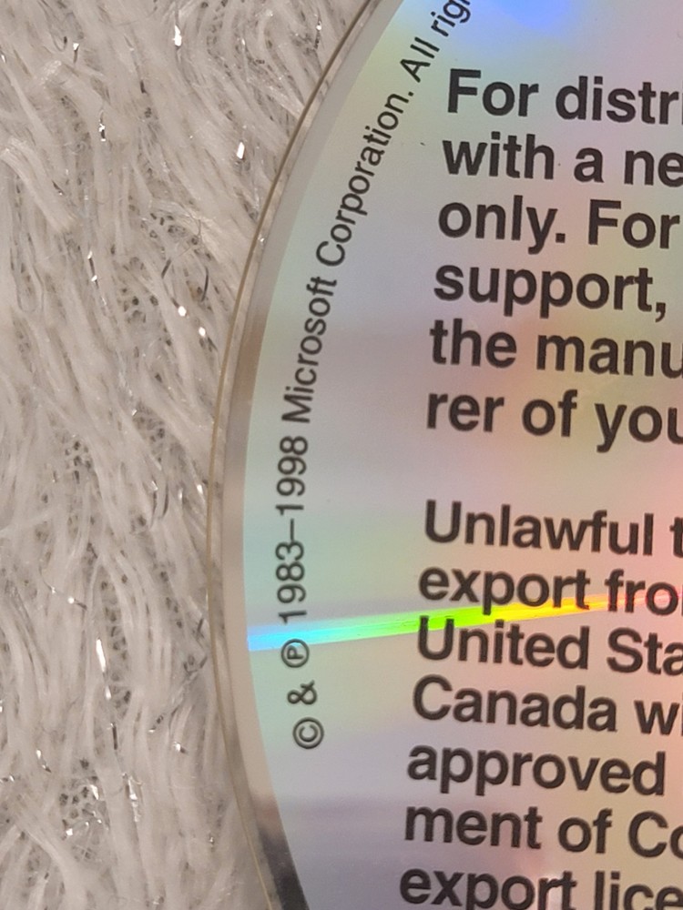 Vintage Microsoft Office (1983 - 2002) Variety Software CDs (No Cases)