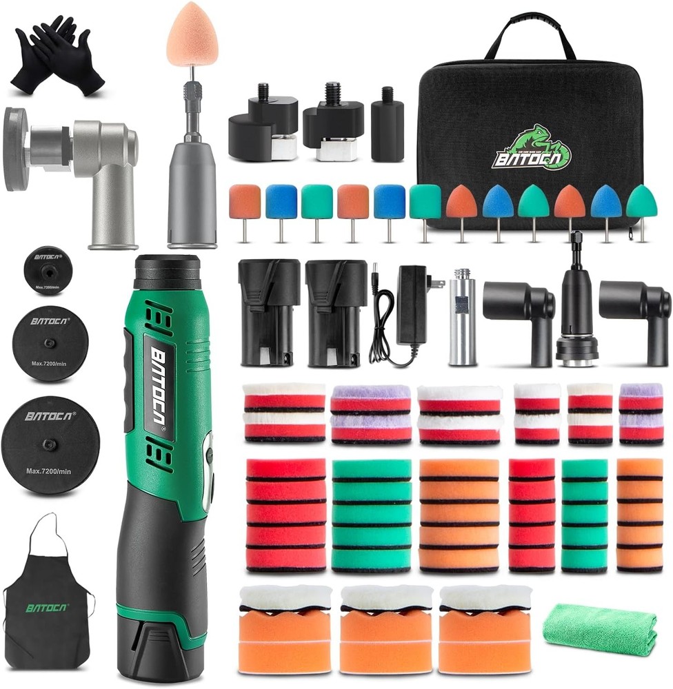 BATOCA S6 Mini Cordless Polisher 2 Batteries