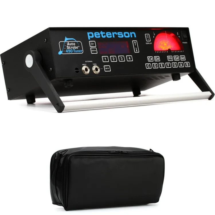 Peterson AutoStrobe 490 Mechanical Strobe Tuner with Case