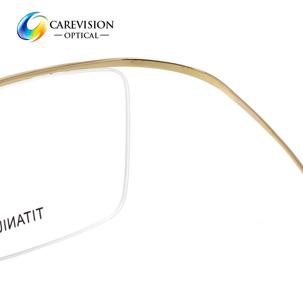 Ultralight High Elasticity Men's Titanium Half Rim Eyeglasses Frames Spectacles