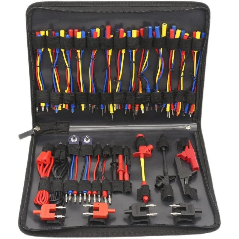 Multimeter Test Lead Kits Set Auto Electronic Connectors Cables Hand Tool Tester