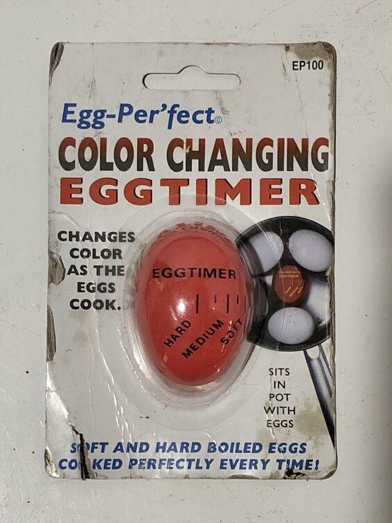 Egg Per’fect Kitchen Egg Timer Boiled Egg Timers Changes Colors When Done
