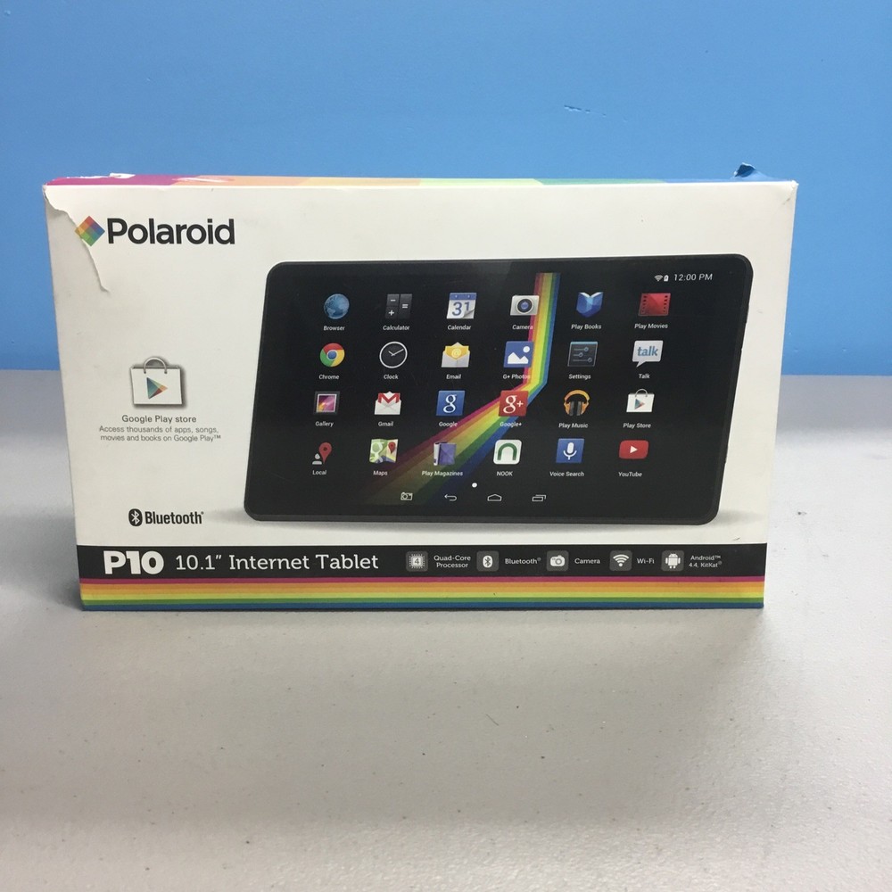 Polaroid P10  Dual Camera 10 Internet Tablet