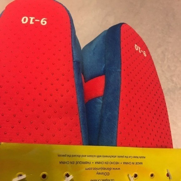 New Mickey Mouse Slippers 11/12 non slip bottom