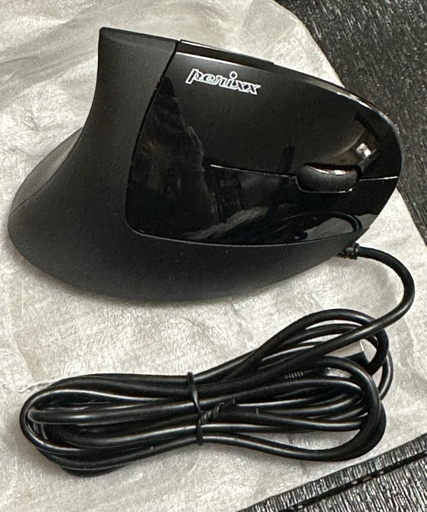 Perixx Periduo-505, Wired USB Ergonomic Split Keyboard and Vertical Mouse New