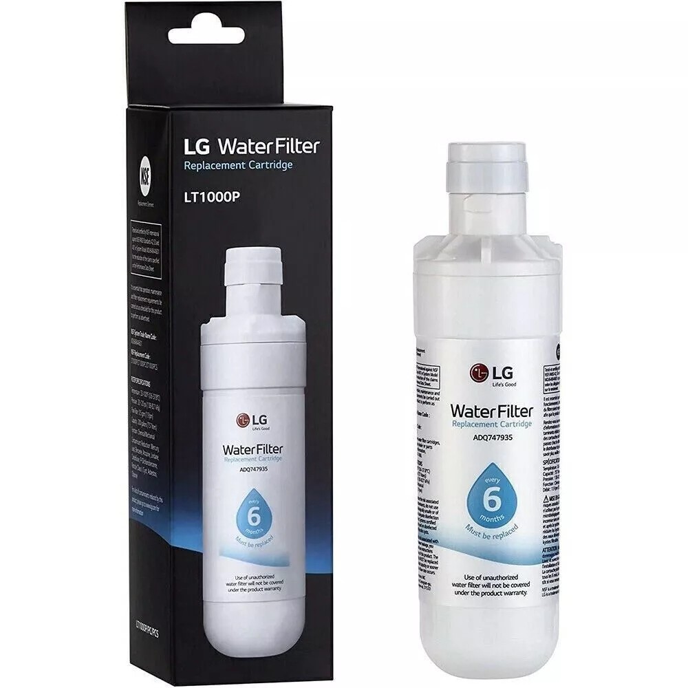 4Pack Replacement Fridge Refrigerator Ice Water Filter LG LT1000P ADQ747935