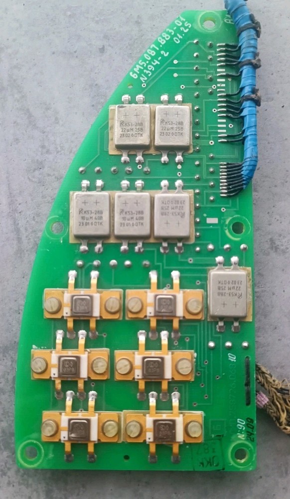 Rare high-power pulse power module power key stage board.