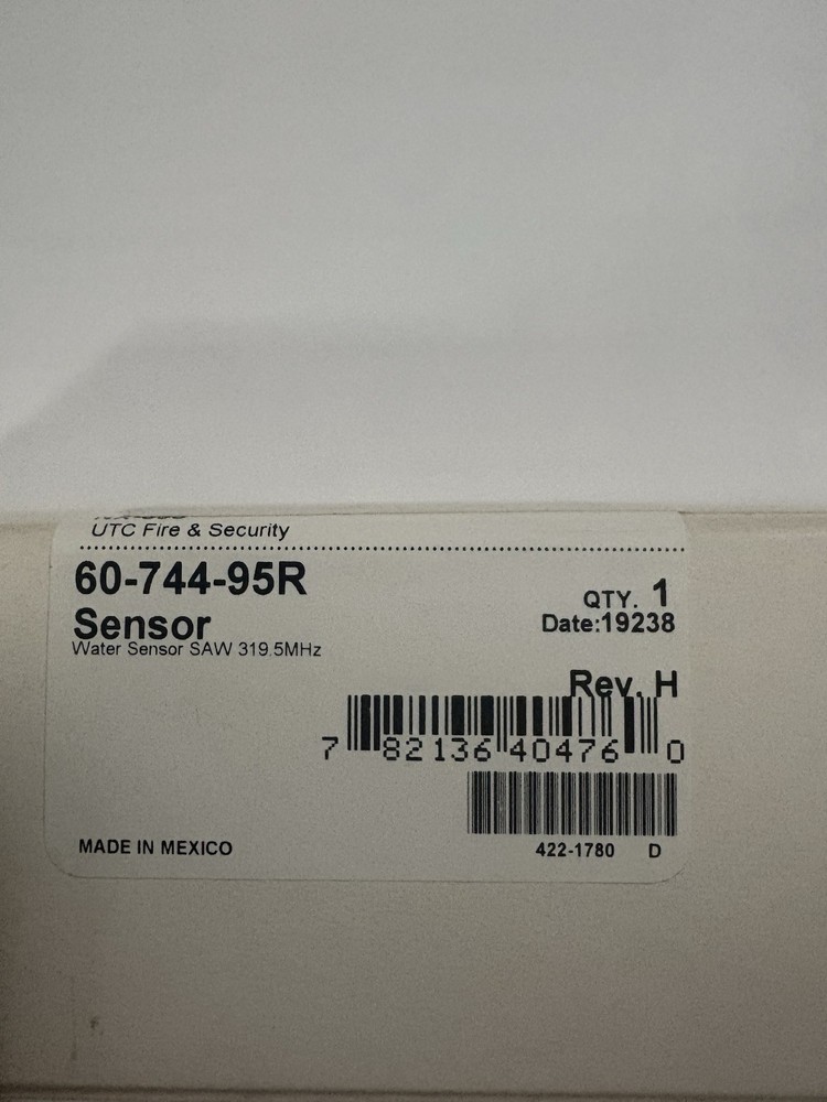 GE Interlogix 60-744-95R Wireless Water Resistant Button