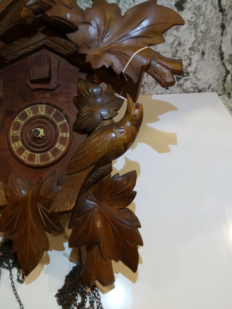 VINTAGE AZURA SWISS CUCKOO CLOCK